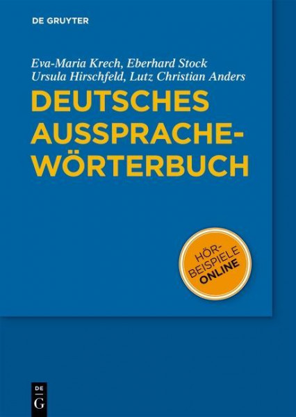 Deutsches Aussprachew?rterbuch - Krech, Eva-Maria