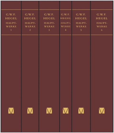 Bild von Hegel, Georg Wilhelm Friedrich Hauptwerke