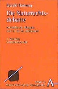 Bild von Hartung, Gerald Die Naturrechtsdebatte